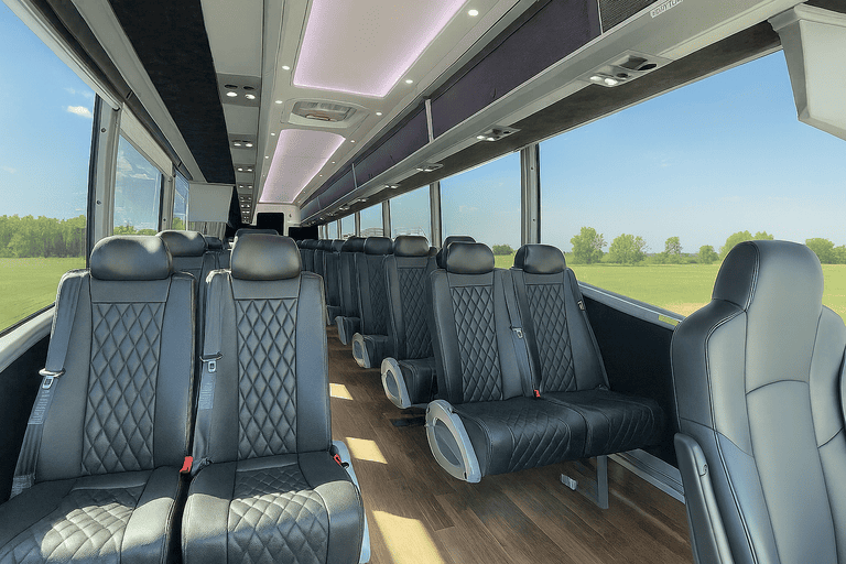 coach bus in Minneapolis