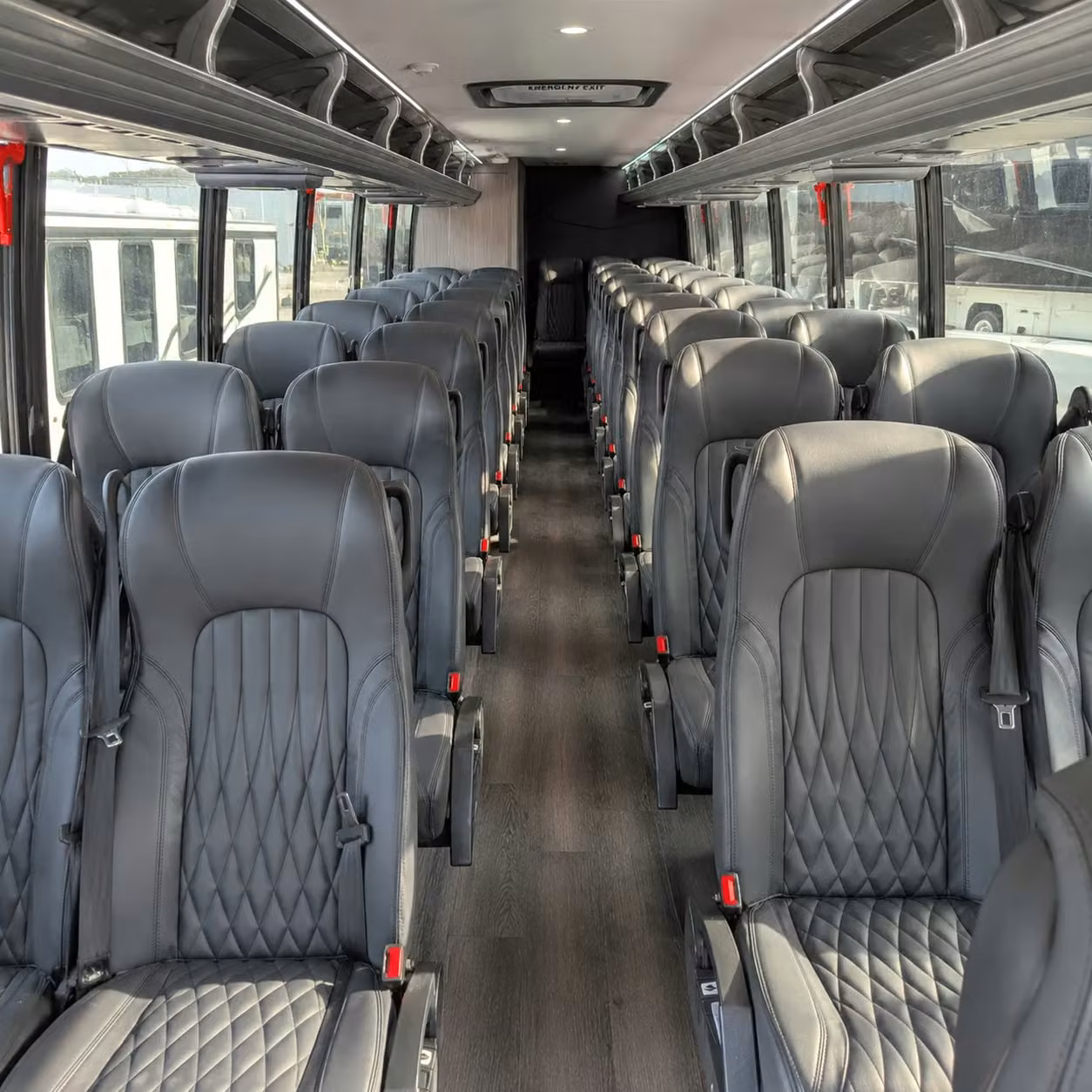 28 passenger minibus inside